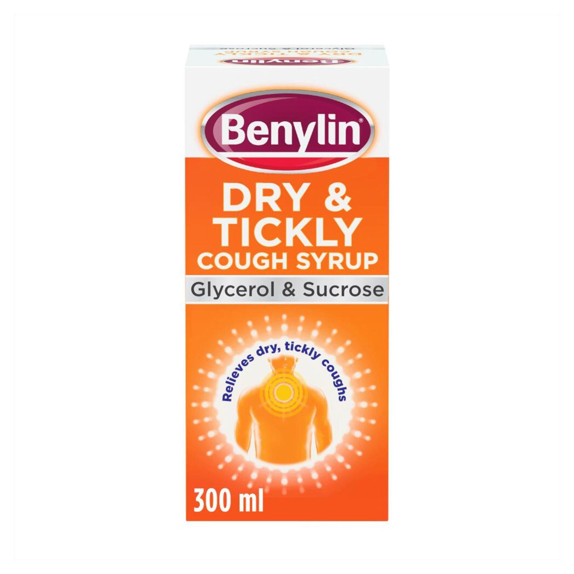 Benylin Dry & Tickly Cough Syrup 300ml - McGrocer