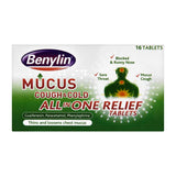 Benylin Mucus Cough & Cold All in One Relief Tablets- 16 tablets - McGrocer