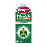 Benylin Mucus Cough Max Honey & Lemon Flavour 100 mg/5 ml Syrup 300ml - McGrocer