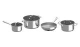 Berghoff Helix 4PC Recycled Stainless Steel Cookware Set - McGrocer
