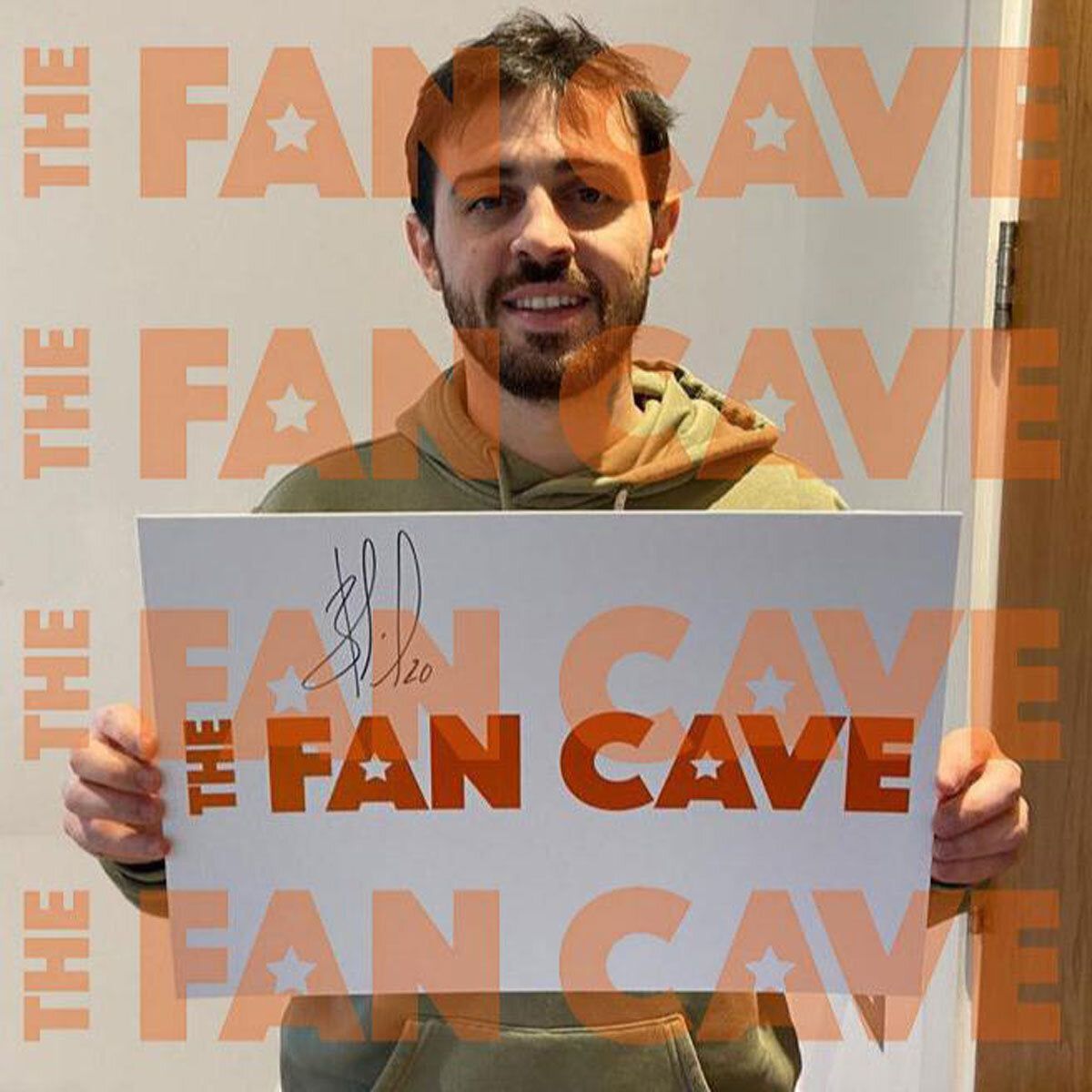 Bernardo Silva MCFC 24/25 Signed Framed Shirt, including 3 Photos - McGrocer