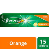 Berocca Natural Orange Sugar Free Effervescent 15 Tablets - McGrocer