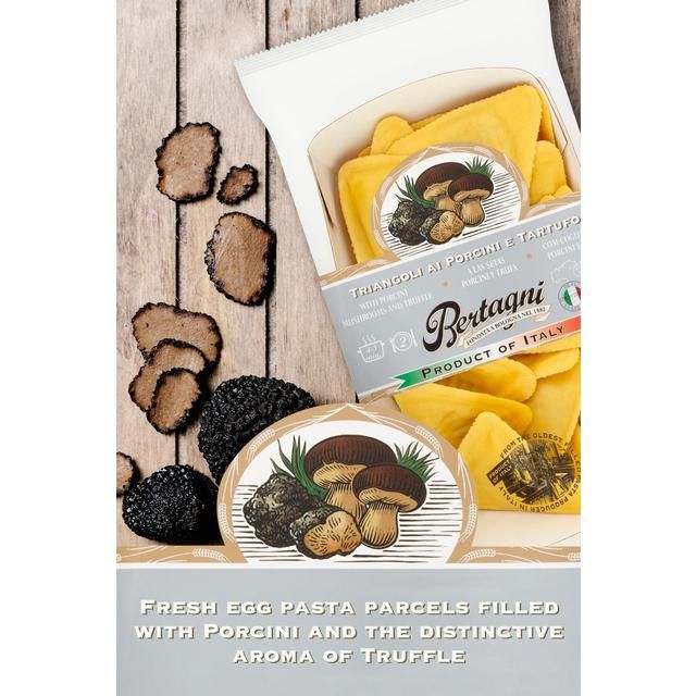 Bertagni Porcini Mushroom and Truffle Triangoli   250g - McGrocer