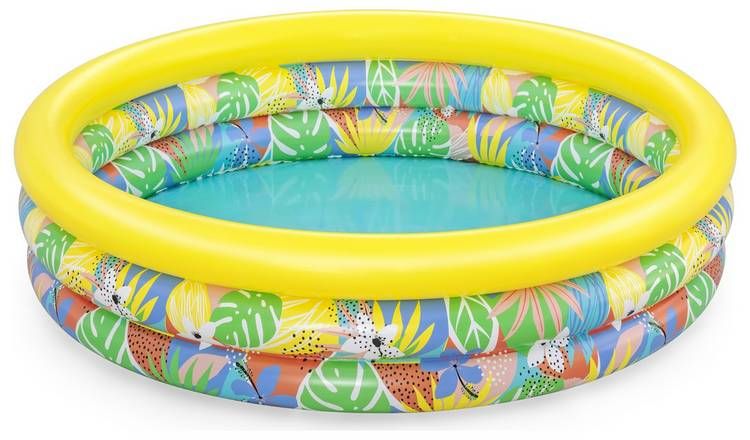 Bestway 6ft Floral Paradise Playpool - McGrocer