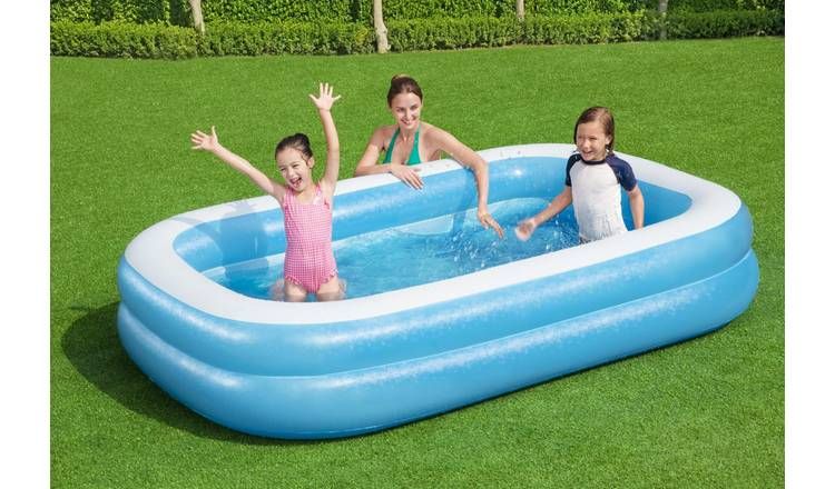 Bestway Rectangular Paddling Pool - 9ft - McGrocer
