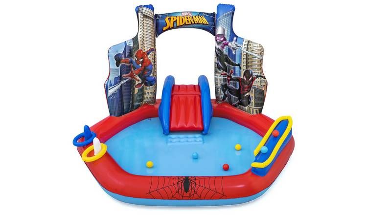 Bestway Spider-Man Inflatable Play Center - McGrocer
