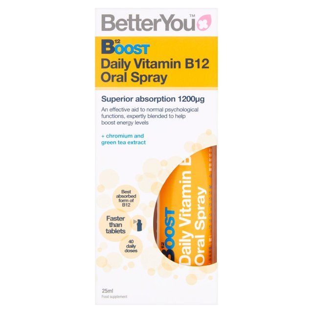 Better You Boost B12 Oral Spray 25ml - McGrocer