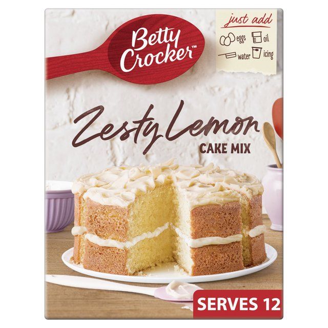 Betty Crocker Zesty Lemon Cake Mix 425g - McGrocer
