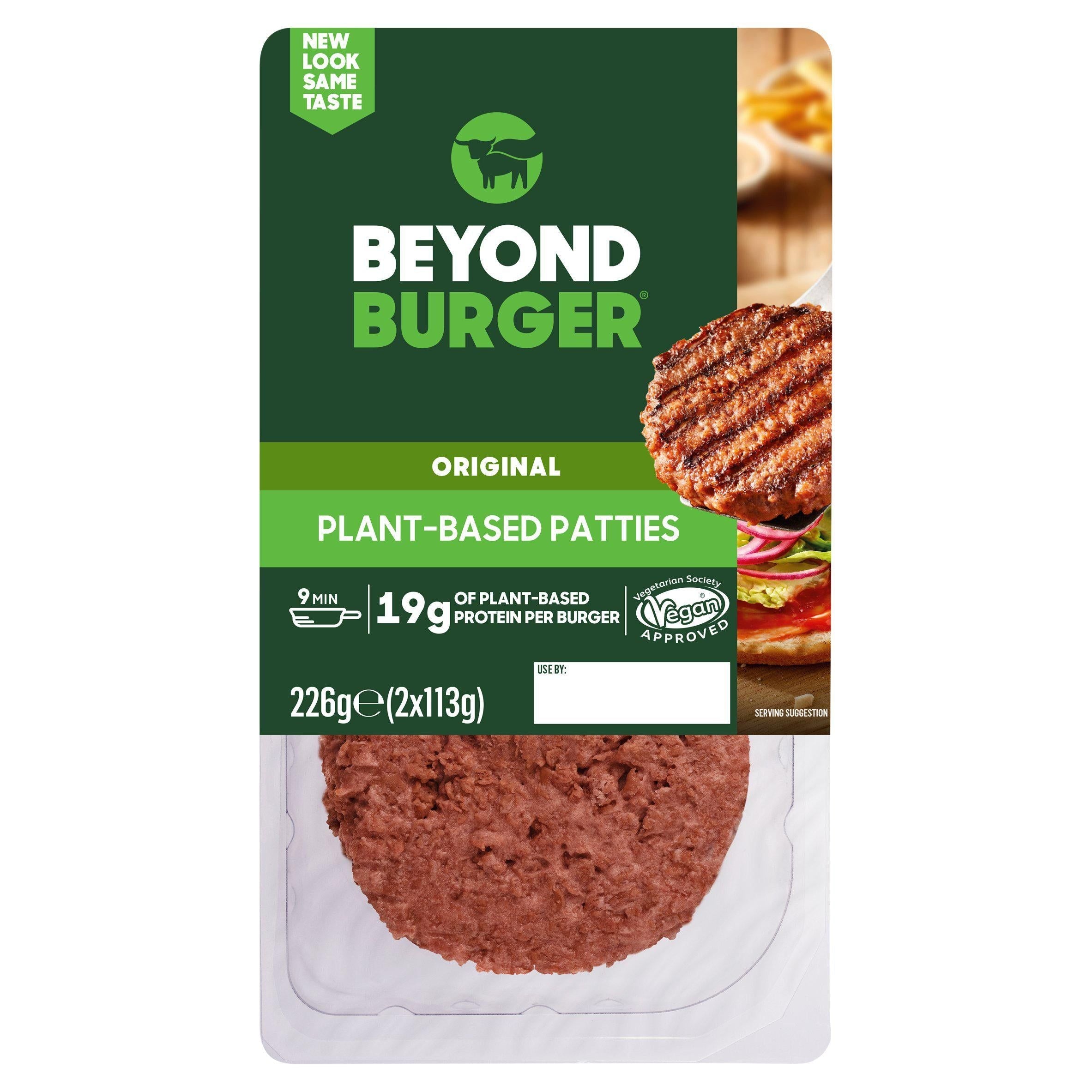 Beyond Meat Plant-Based Burger Patties x2 226g - McGrocer