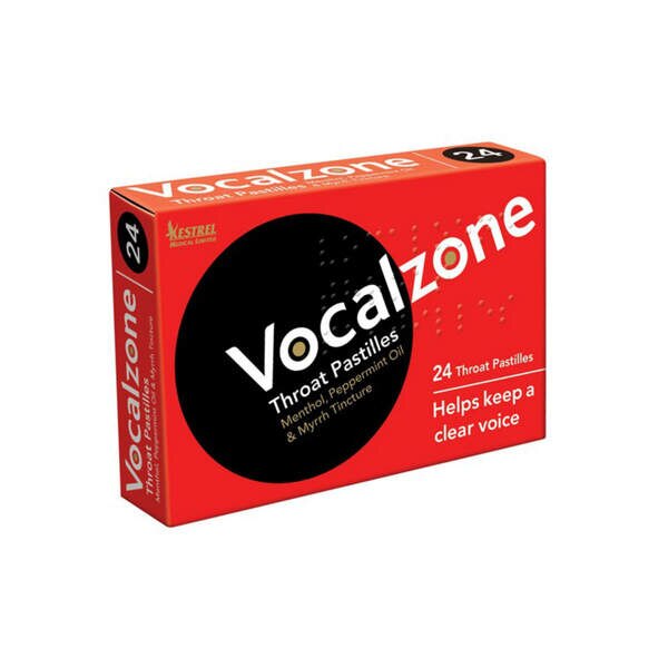 Vocalzone Throat 24 Pastilles GOODS Superdrug