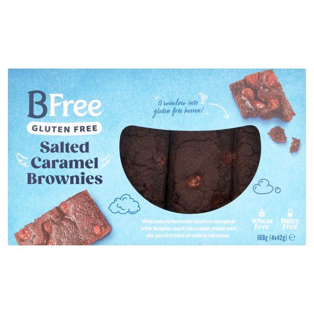 BFree Chocolate Brownies 4 x 42g - McGrocer