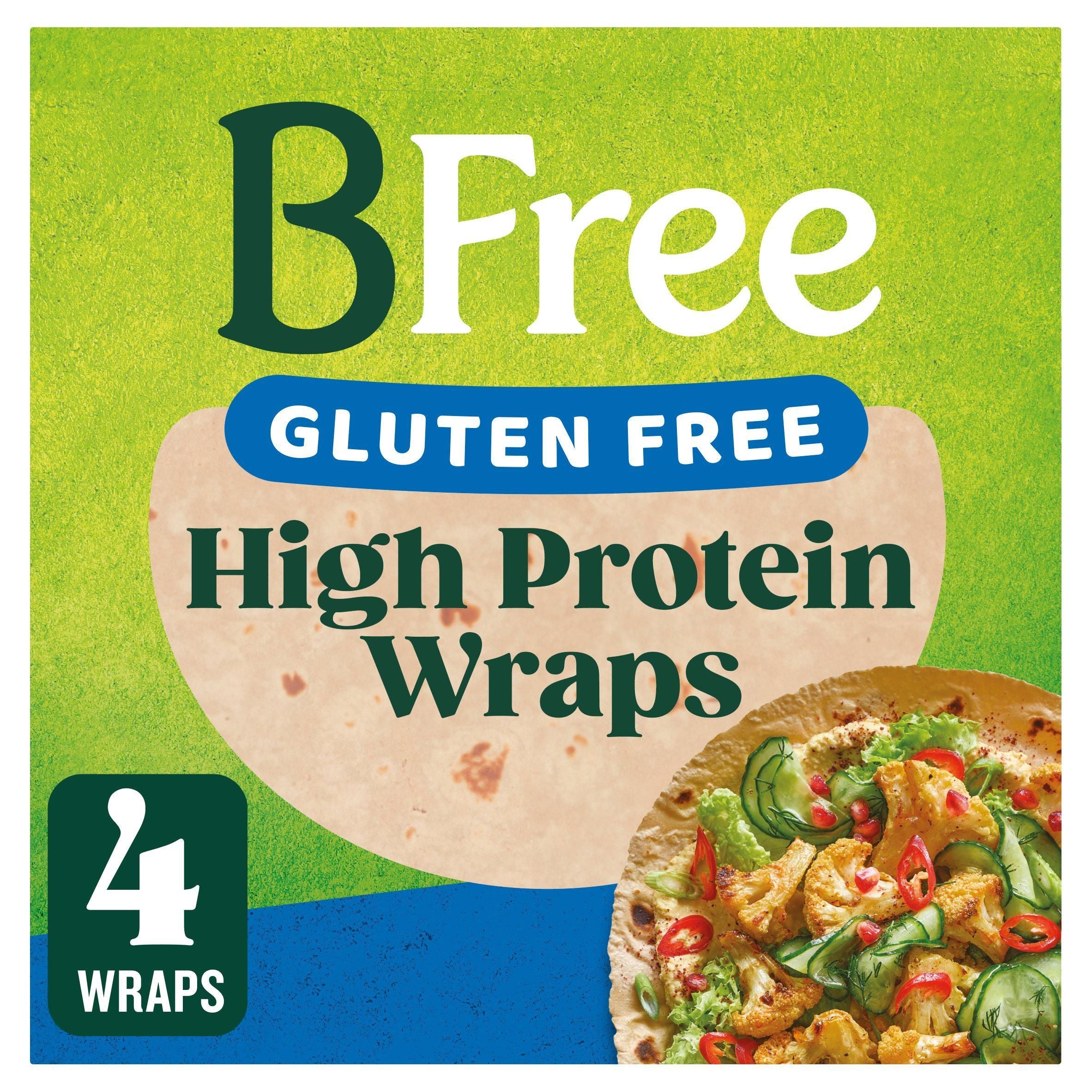 BFree High Protein Wraps 4x42g - McGrocer