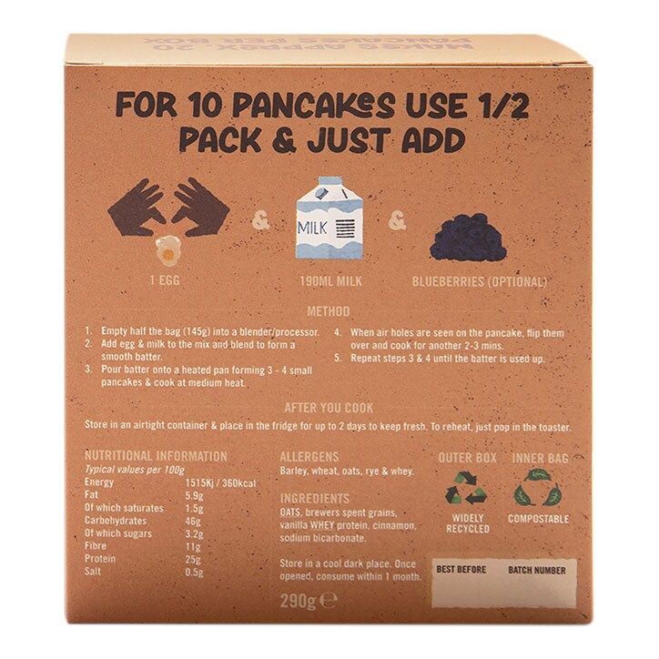 BiaSol Protein Pancake Mix 290g - McGrocer