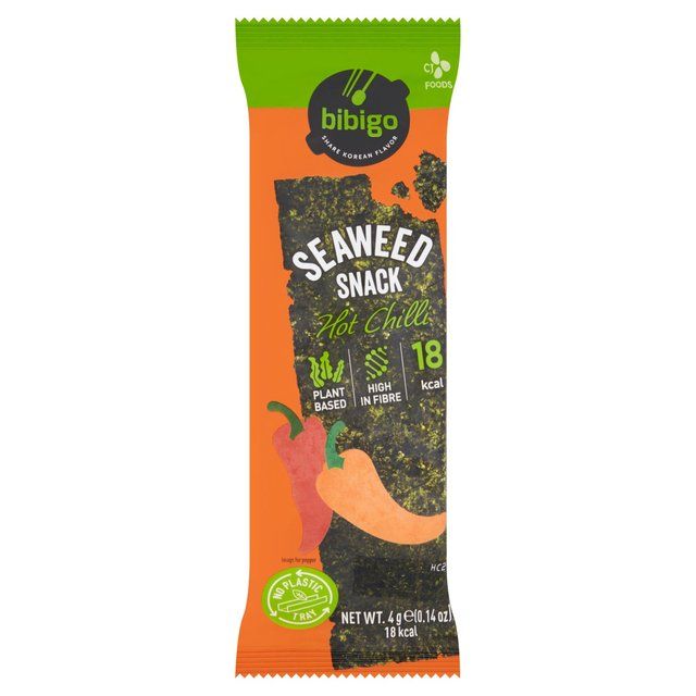 bibigo Seaweed Snack Chilli 4g - McGrocer