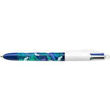 BIC 4 Colours Botanical Retractable Ballpoint Pens Pack of 5 5 per pack - McGrocer