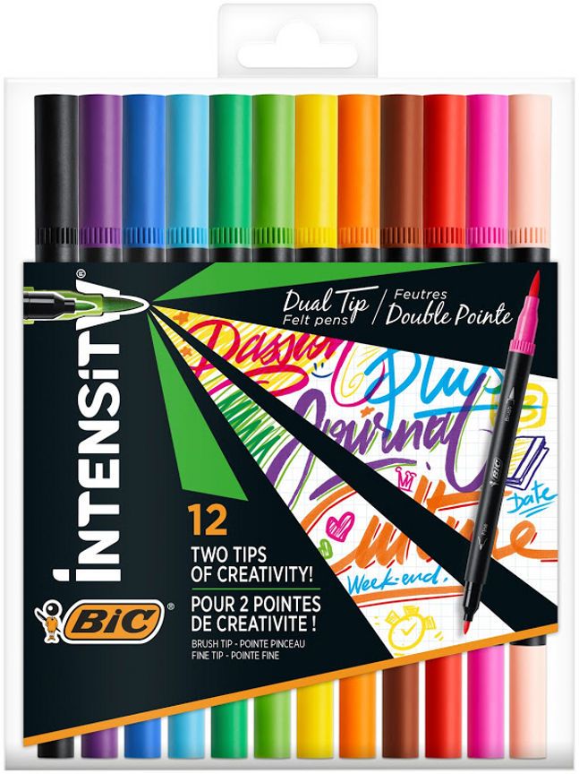 Bic Intensity Dual Pens – 12 Pack - McGrocer