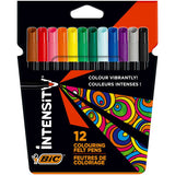 Bic Intensity Felt Pens - 12 Pack - McGrocer