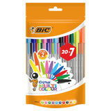 Bic Multicolour Cristal Ball Point Pens - McGrocer
