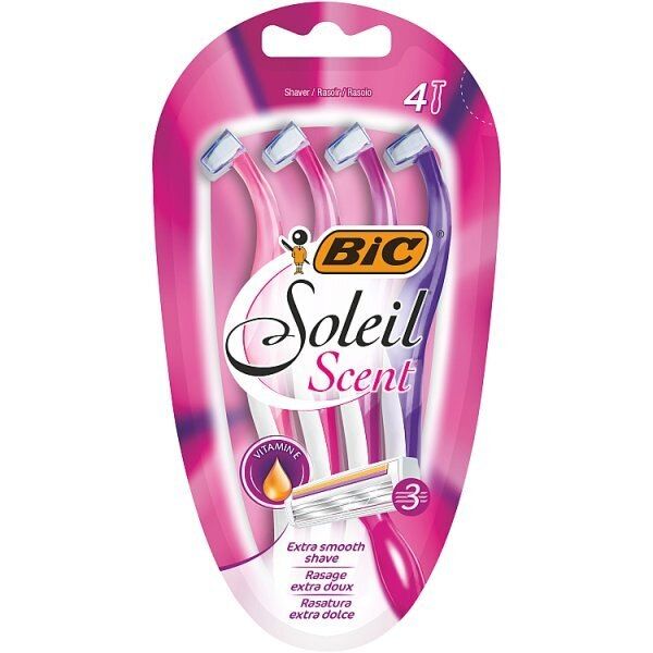BIC Soleil Scent Disposable Razor x4 - McGrocer