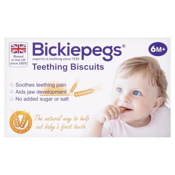 Bickiepegs Natural Teething Biscuits For Children 38g - McGrocer