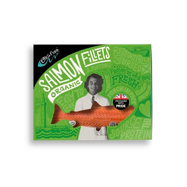 BigFish Organic Salmon Fillets Frozen 250g - McGrocer