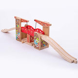 Bigjigs Rail Double Lifting Graffiti Bridge - McGrocer