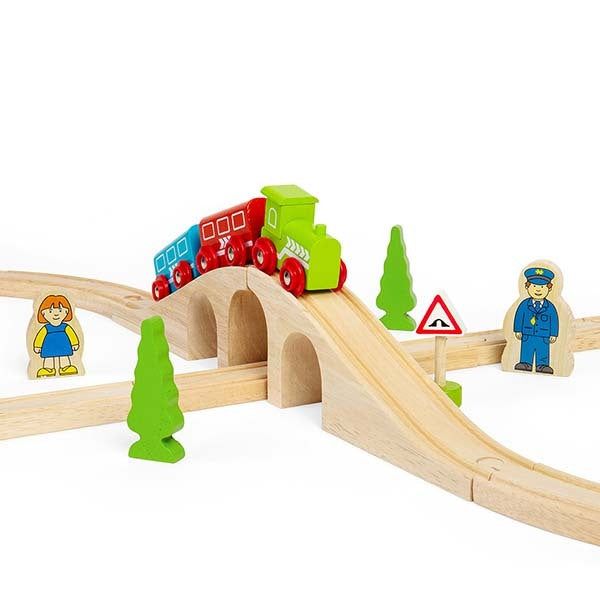 Bigjigs Rail Figure of Eight Train Set - McGrocer