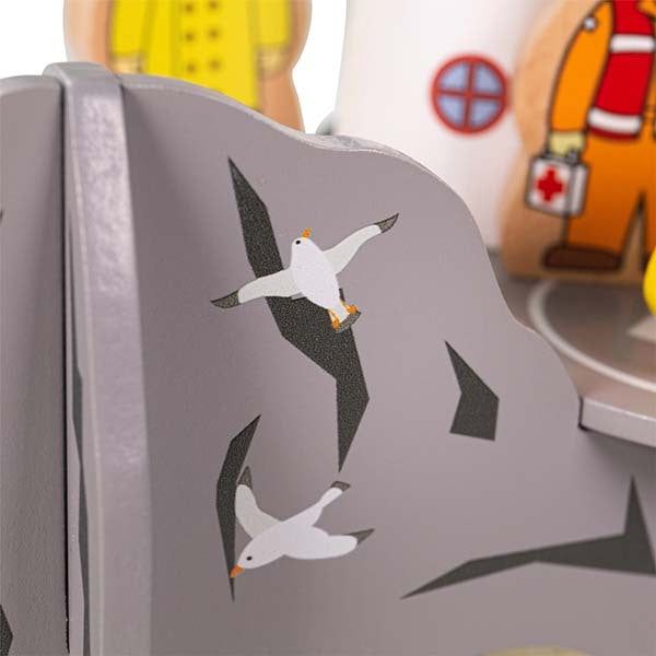 Bigjigs Rail Lighthouse 4-way Tunnel - McGrocer