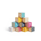 Bigjigs Toys 10 Wooden Number Blocks - McGrocer