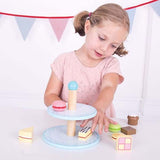 Bigjigs Toys Cake stand with Cakes - McGrocer