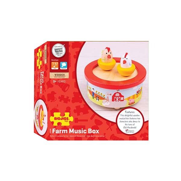 Bigjigs Toys Farm Music Box - McGrocer