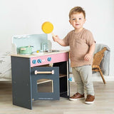 Bigjigs Toys Simply Scandi Wooden Kitchen Playset - McGrocer