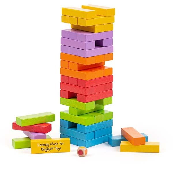 Bigjigs Toys Stacking Tower Game - McGrocer