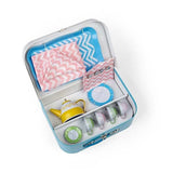 Bigjigs Toys Tin Tea Set With Carry Case - McGrocer