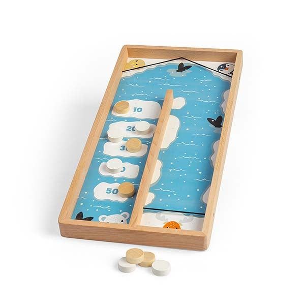 Bigjigs Toys Wooden Ice Puck Game - McGrocer