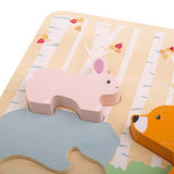 Bigjigs Toys Woodland Chunky Puzzle - McGrocer