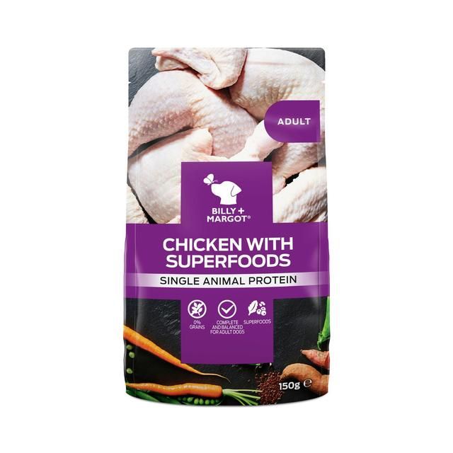 Billy + Margot Chicken with Superfoods Wet Pouch 150g - McGrocer