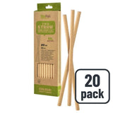 Bio Kraft Recyclable Paper Straws 20 per pack - McGrocer