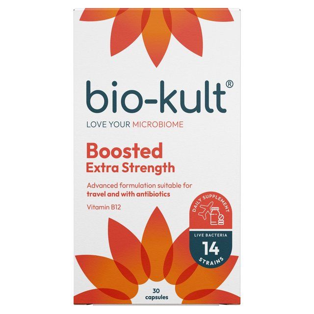 Bio-Kult Boosted Extra Strength Probiotics Gut Supplement Capsules 30 per pack - McGrocer