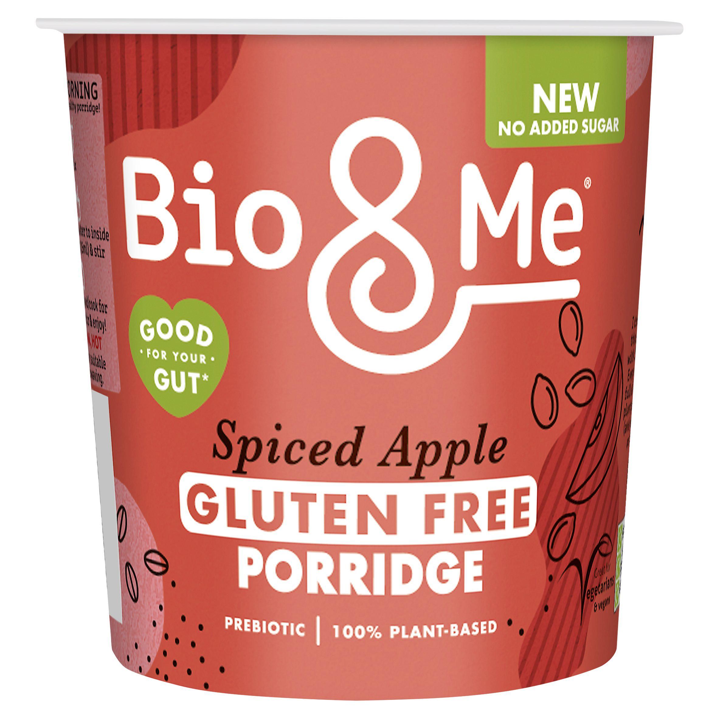 Bio & Me Spiced Apple Gluten Free Porridge 58g - McGrocer