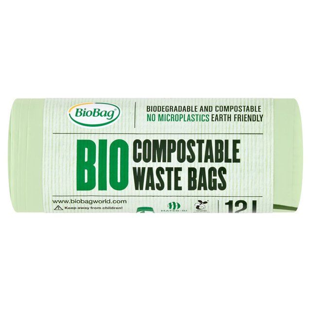 BioBag 12L Compostable Bin Liners 14 per pack - McGrocer