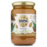 Biona Almond Butter - Smooth Organic 350g - McGrocer
