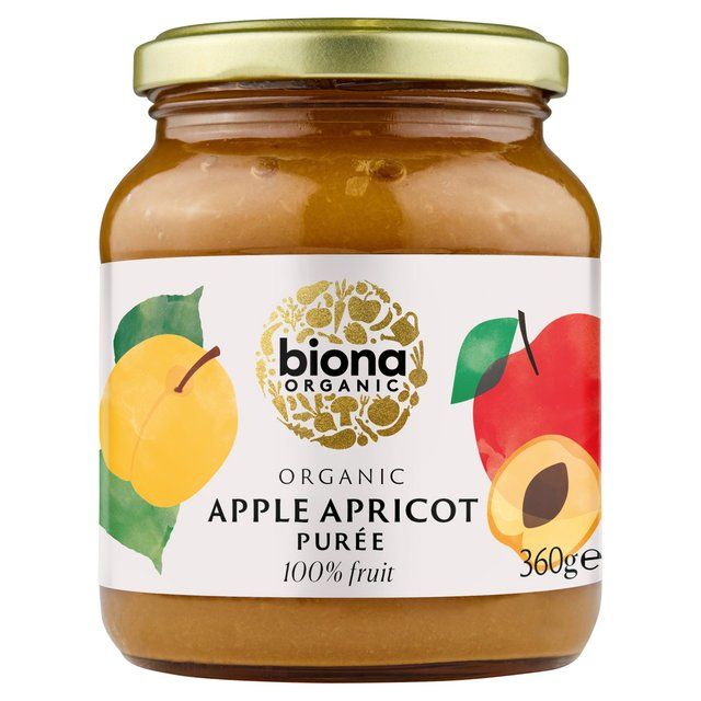 Biona Organic Apple Apricot Puree 350g - McGrocer