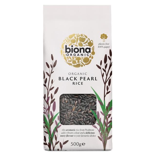 Biona Organic Black Pearl Rice 500g - McGrocer