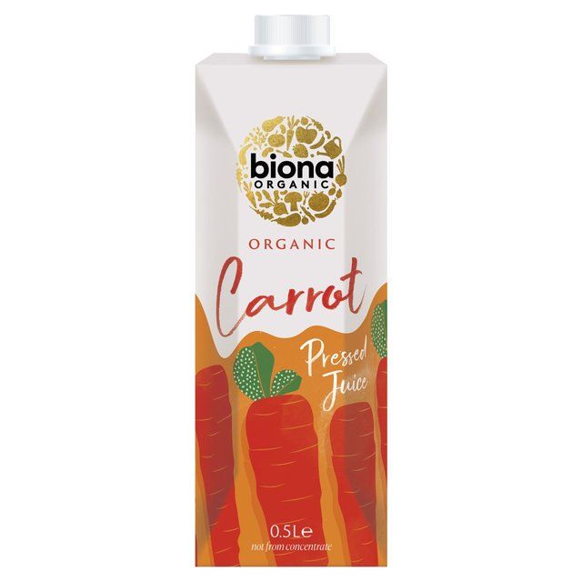 Biona Organic Carrot Juice   500ml - McGrocer