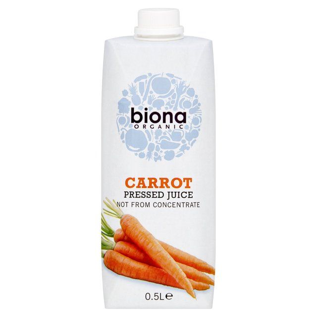 Biona Organic Carrot Juice   500ml - McGrocer