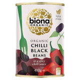 Biona Organic Chilli Black Beans 410g - McGrocer