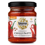 Biona Organic Hot Chilli Paste Demeter 125g - McGrocer