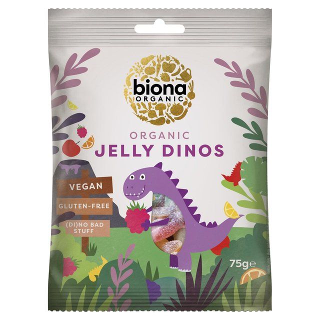 Biona Organic Jelly Dinos   75g - McGrocer