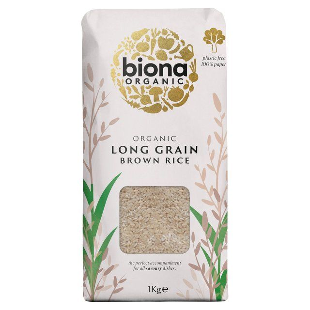 Biona Organic Long Grain Brown Rice   1kg - McGrocer